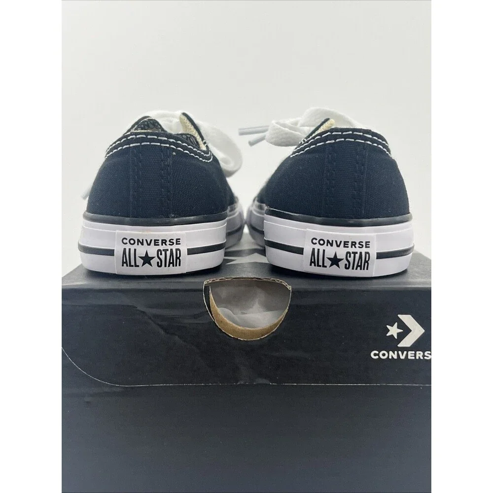 Converse Chuck Taylor All Star Infant Toddler Black Low Top Shoes US 6 NIB 7J235